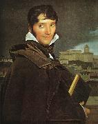 Jean-Auguste Dominique Ingres Portrait of Francois Marius Granet oil